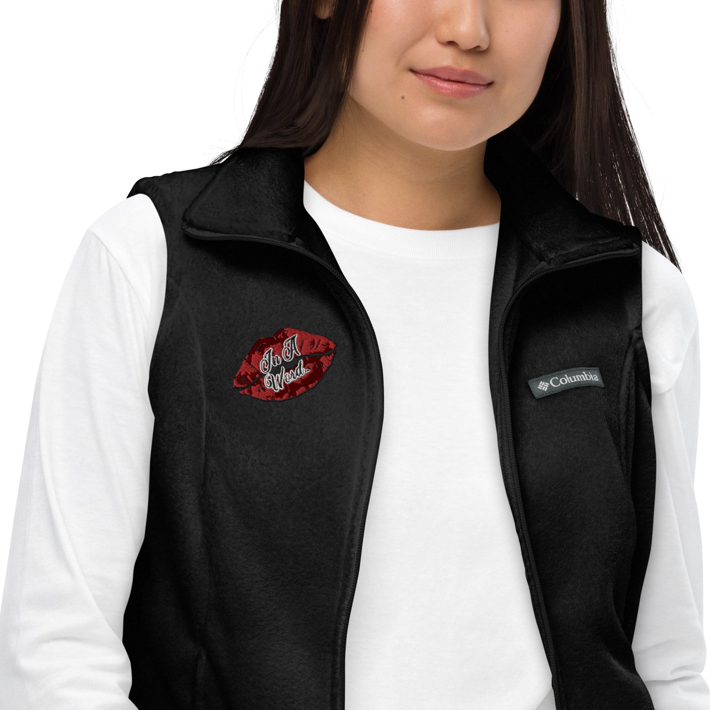 In A Word (Logo) Women’s Columbia Fleece Vest