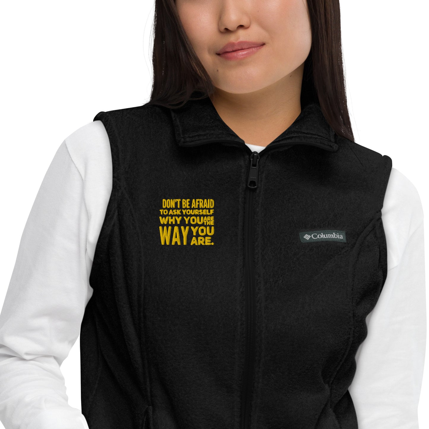 Ask Yourself #2 Women’s Columbia Fleece Vest