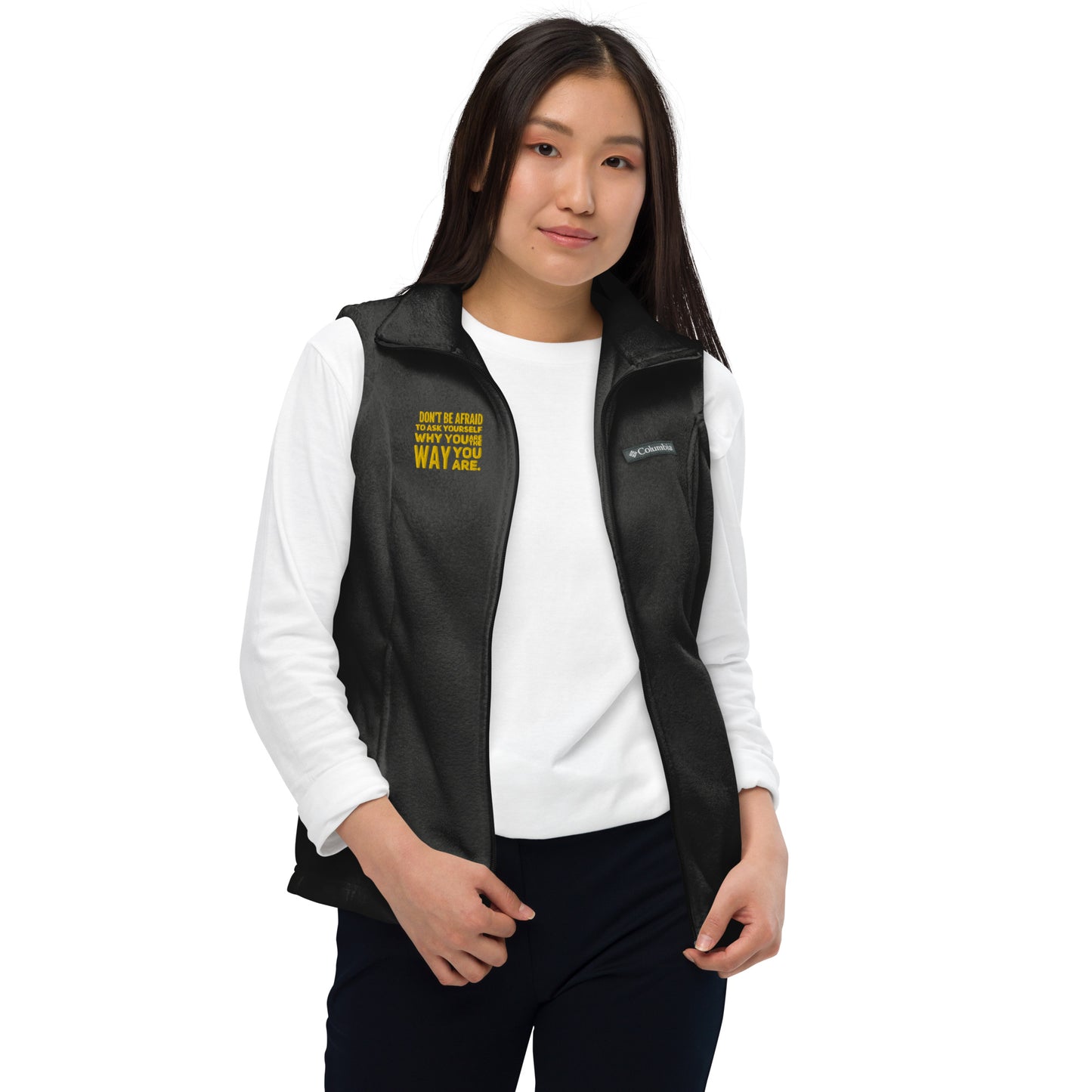 Ask Yourself #2 Women’s Columbia Fleece Vest