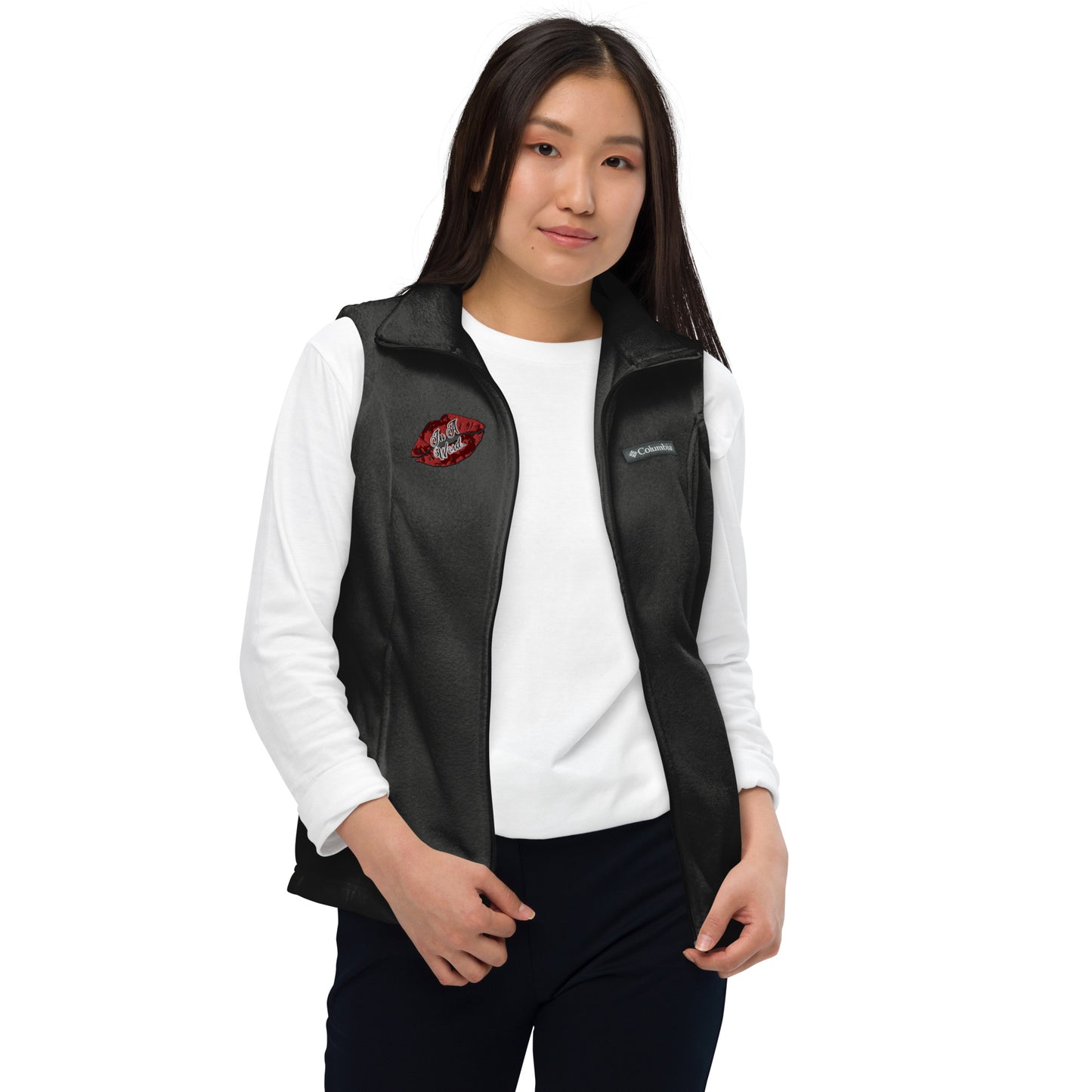 In A Word (Logo) Women’s Columbia Fleece Vest