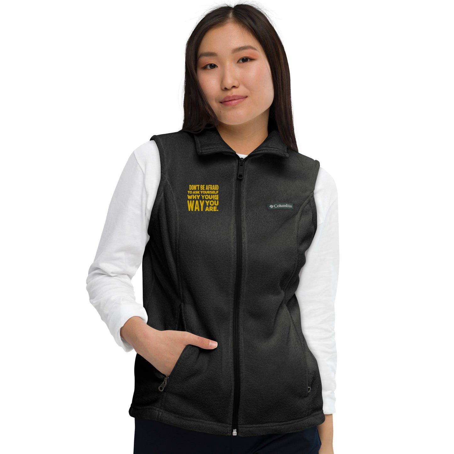 Ask Yourself #2 Women’s Columbia Fleece Vest