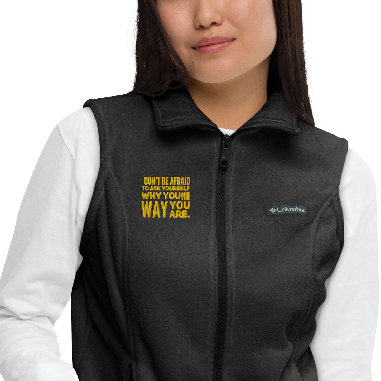 Ask Yourself #2 Women’s Columbia Fleece Vest