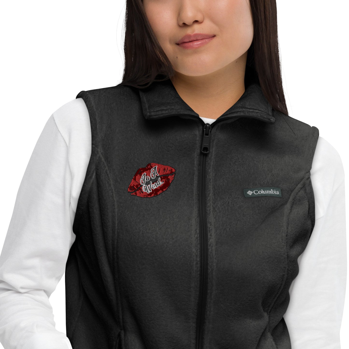 In A Word (Logo) Women’s Columbia Fleece Vest