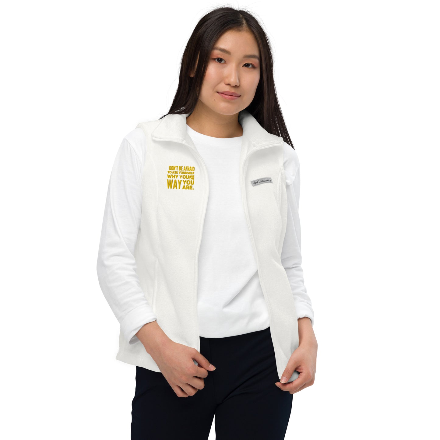 Ask Yourself #2 Women’s Columbia Fleece Vest