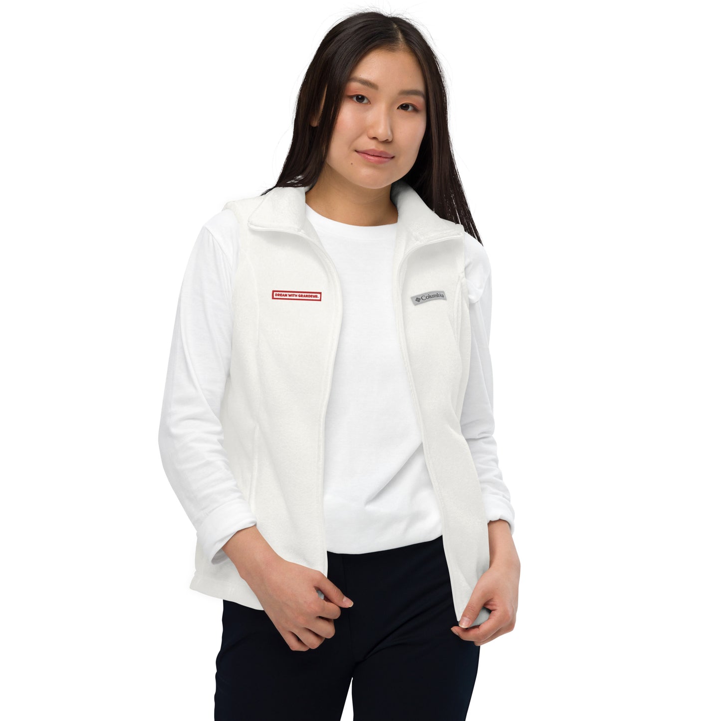 With Grandeur #2 Women’s Columbia Fleece Vest