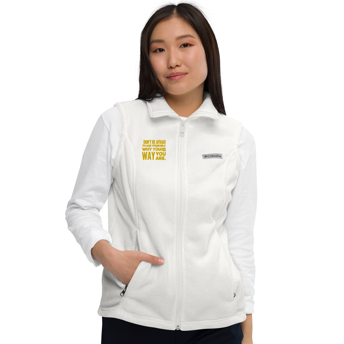 Ask Yourself #2 Women’s Columbia Fleece Vest