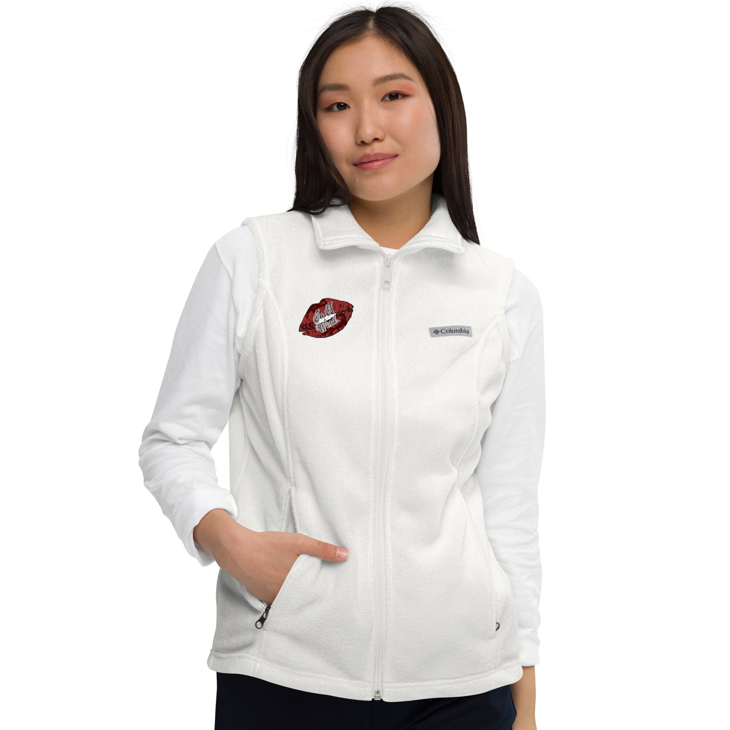 In A Word (Logo) Women’s Columbia Fleece Vest