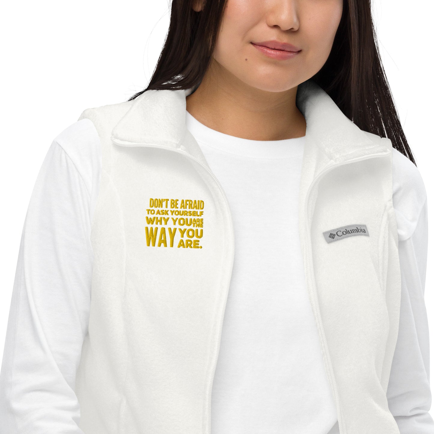 Ask Yourself #2 Women’s Columbia Fleece Vest