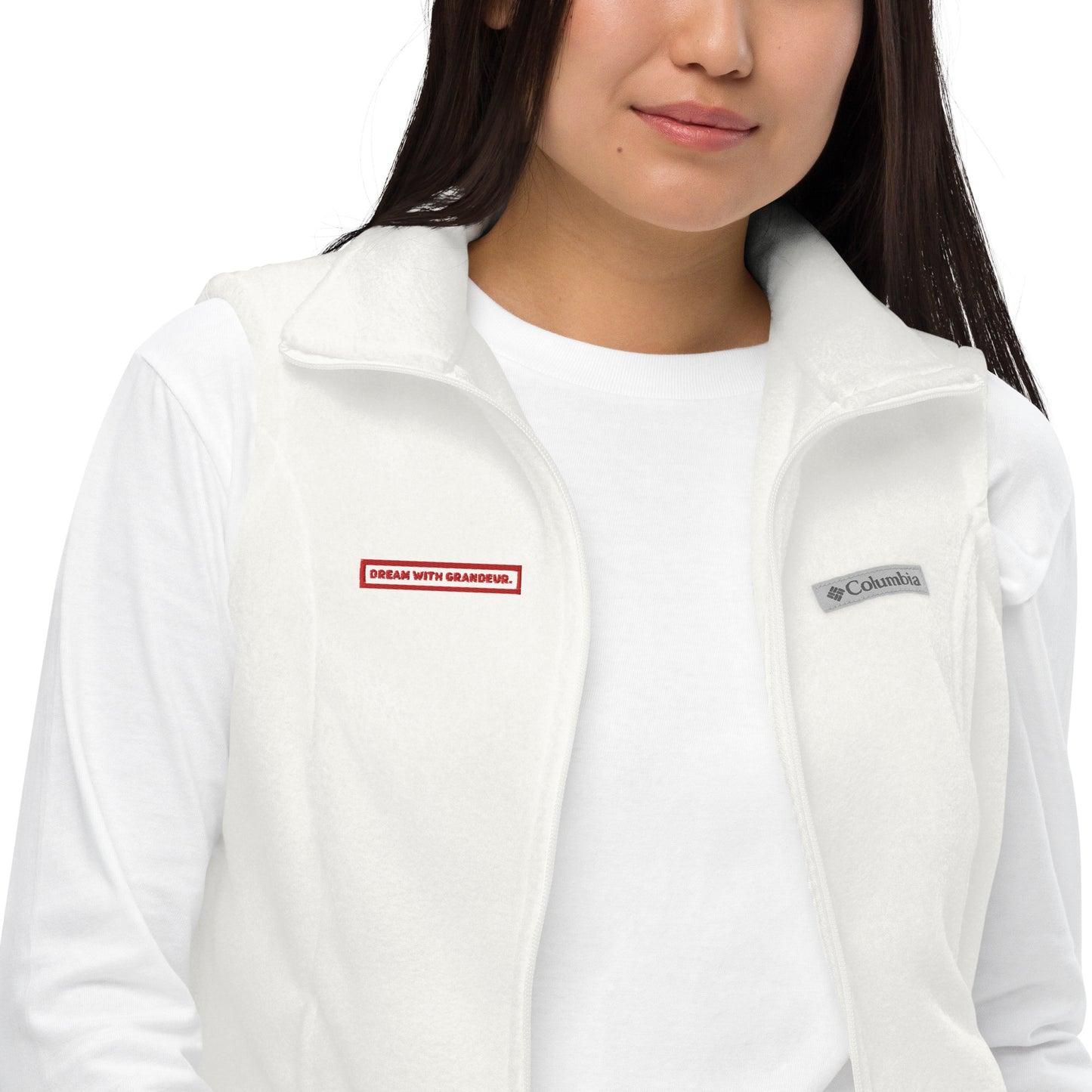 With Grandeur #2 Women’s Columbia Fleece Vest