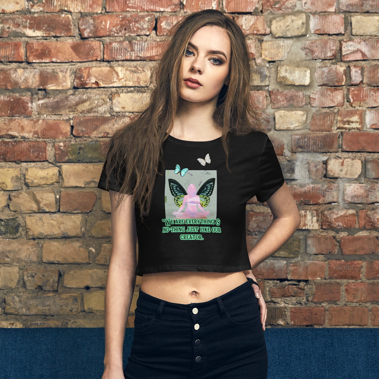 In Their Image Women’s Crop Tee