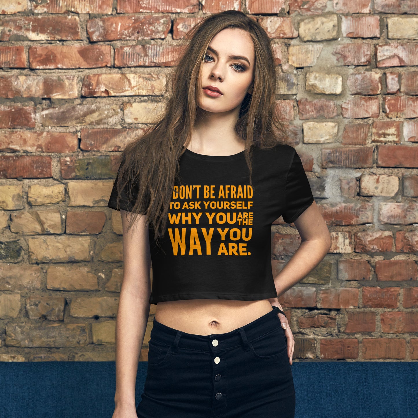 Ask Yourself #2 Women’s Crop Tee