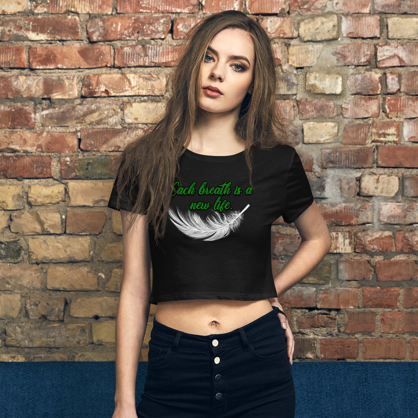 New Life #1 Women’s Crop Tee