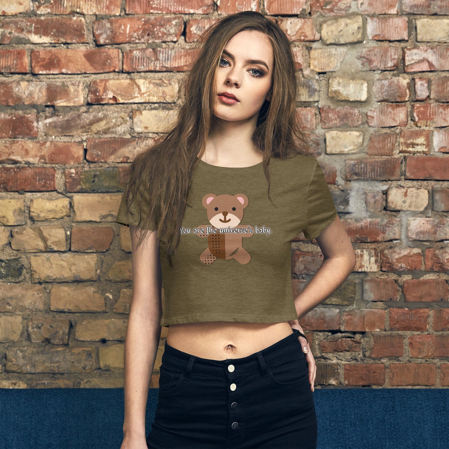 Teddy Women’s Crop Tee