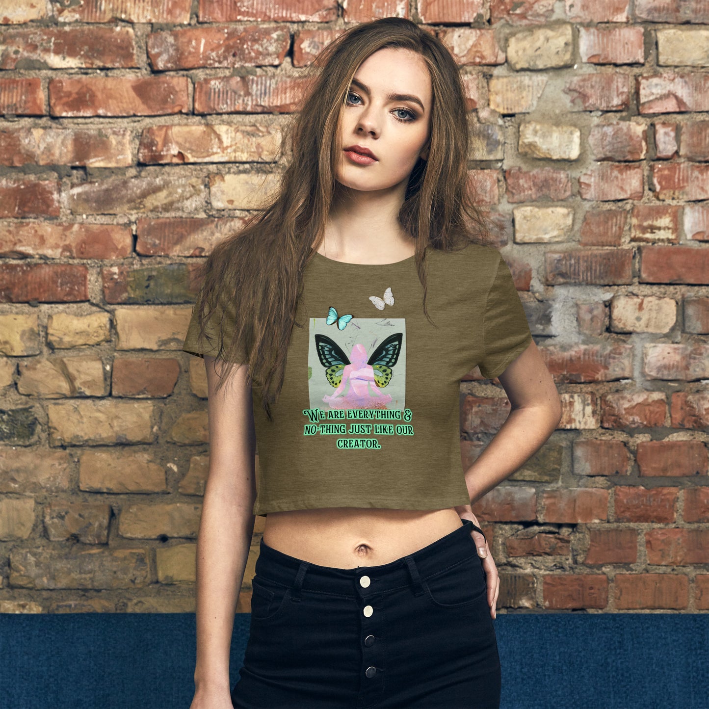 In Their Image Women’s Crop Tee