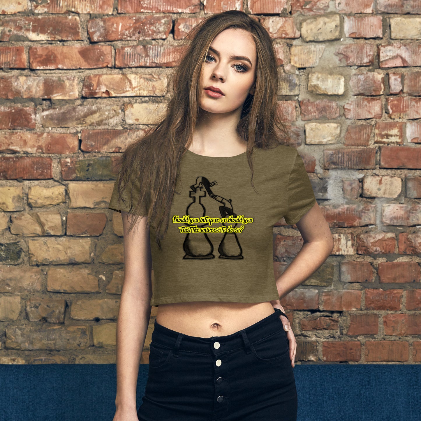 Highest Good #4 Women’s Crop Tee