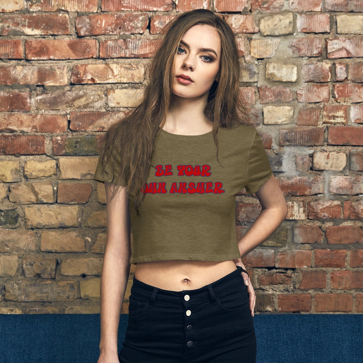 The Answer #1 Women’s Crop Tee
