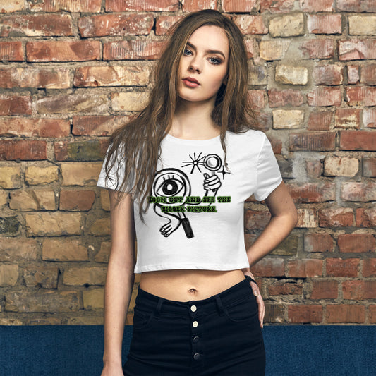 Different Lens Women’s Crop Tee