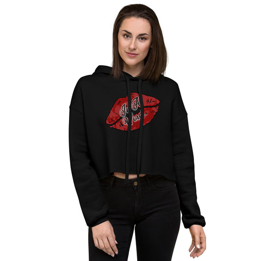 In A Word (Logo) Crop Hoodie