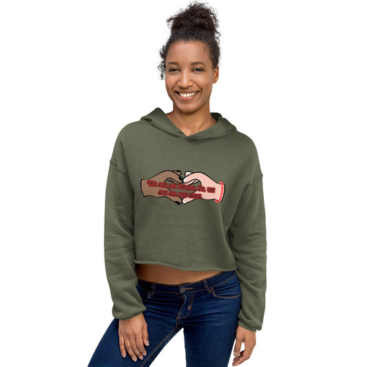 Unique Crop Hoodie