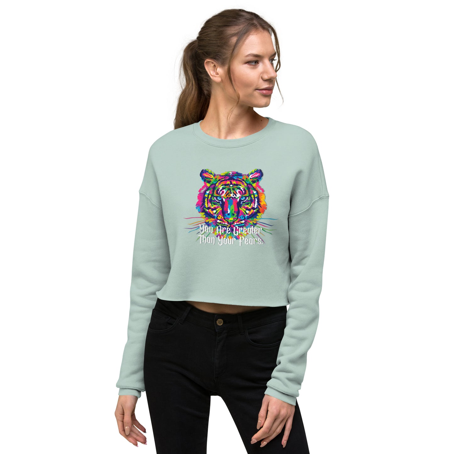 Tiger Crop Sweatshirt