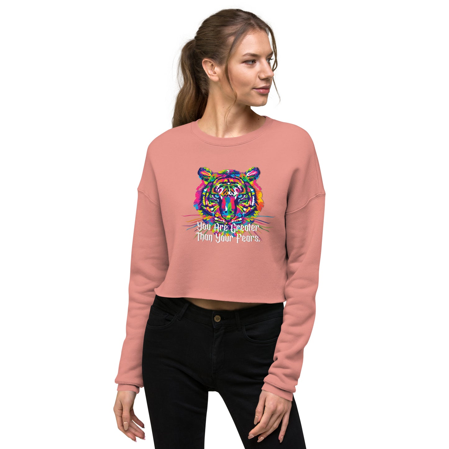 Tiger Crop Sweatshirt