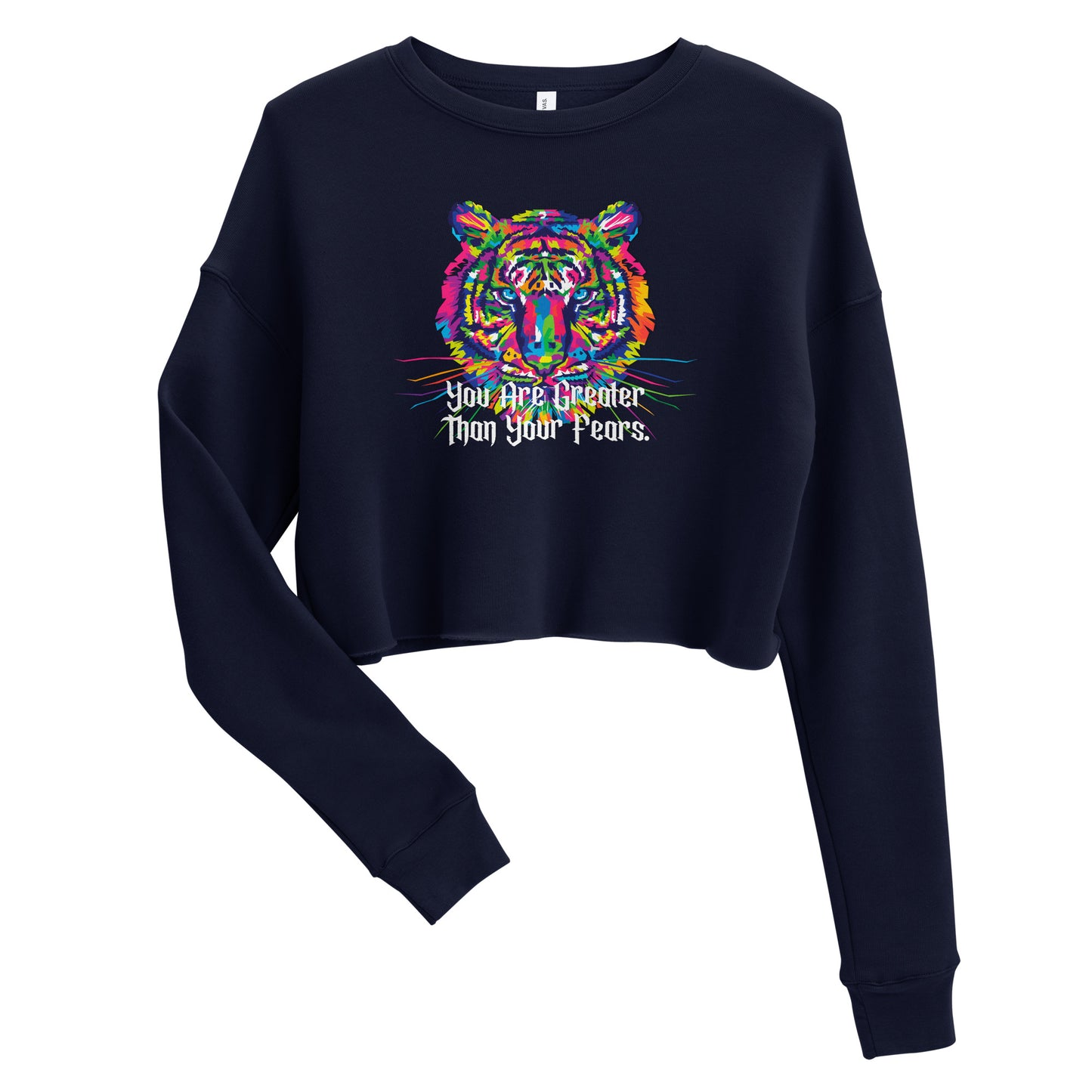 Tiger Crop Sweatshirt